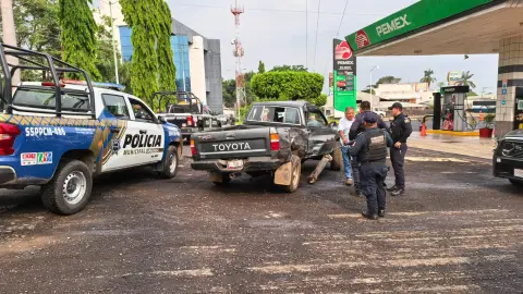 Accidente combi Tapachula