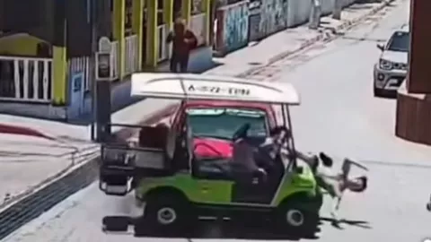 accidente en Isla mujeres