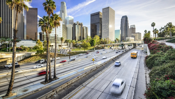 Carretera de Los Ángeles, California