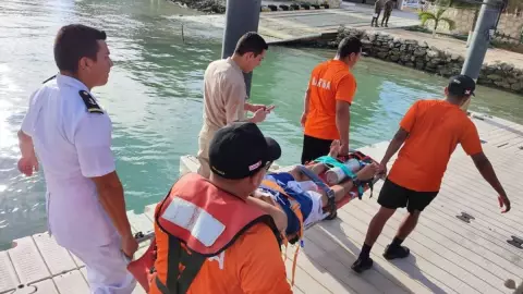 Joven pescador yucateco sufre descomprensión en altamar