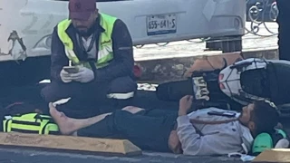 Atropellado por unidad del RUTA Puebla