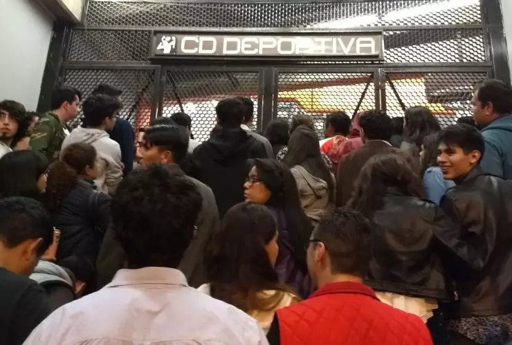 Metro CDMX cerrado en febrero