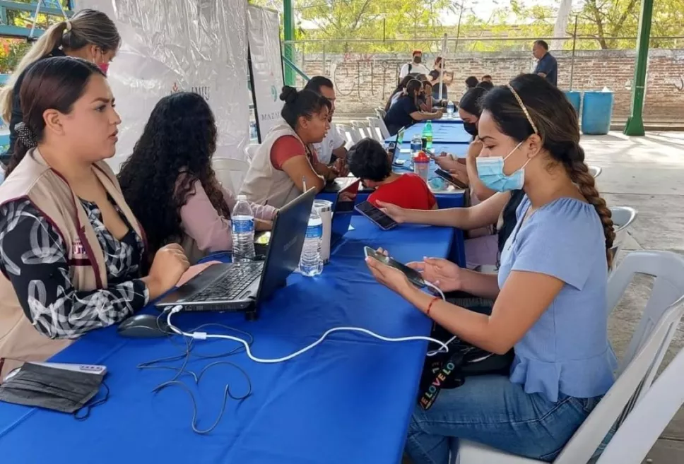 Módulos móviles de Jóvenes Construyendo el Futuro