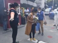 Respetando las normas sanitarias, nada nos impidió verlos felices