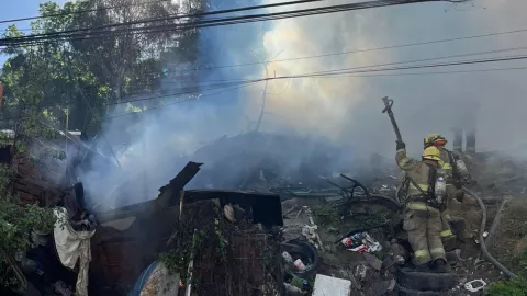 Incendio en Tijuana Muere una persona calcinada en Los Laureles