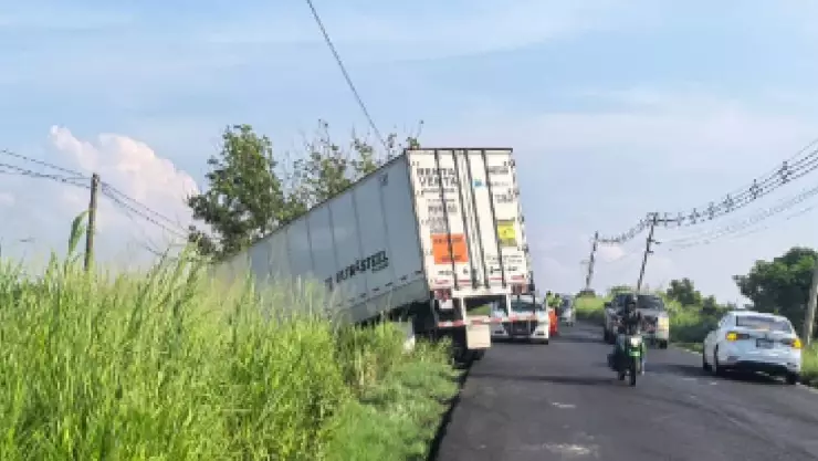 ¡Precaución! Cierre en carretera Coatzacoalcos-Salina Cruz ¿Qué pasó?