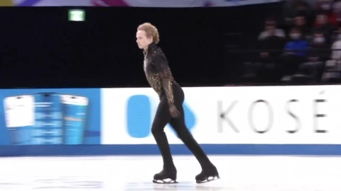 El patinador Ilia Malinin ejecutó un backlift prohibido por casi 50 años en los juegos olímpicos de invierno