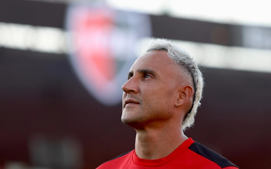 Keylor Navas con Newell’s Old Boys