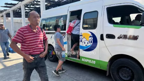 Transporte público en Acapulco
