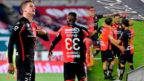 Atlas vence 2 -0 a Pachuca en partido de la Jornada 7 del Apertura 2024 de la Liga MX