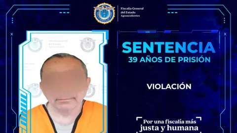 Condenan a 39 años de prisión a hombre por cometer violencia sexual contra su hija en Aguascalientes; estos son los detalles