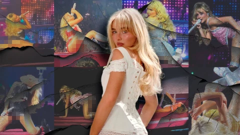 Sabrina Carpenter poses