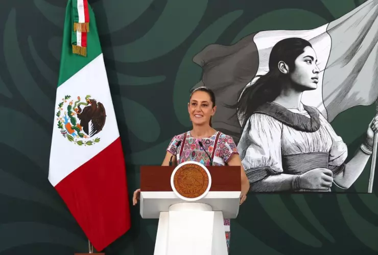 Claudia Sheinbaum viernes 17 de enero.