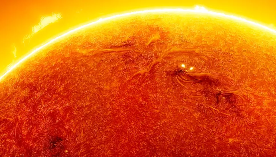 Qué son las manchas solares que se verán en el Eclipse Solar 2025