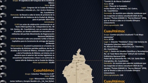 marchas-hoy-cdmx-manifestaciones-sábado-5-de-octubre-2024-movilizaciones-concentraciones-mapa