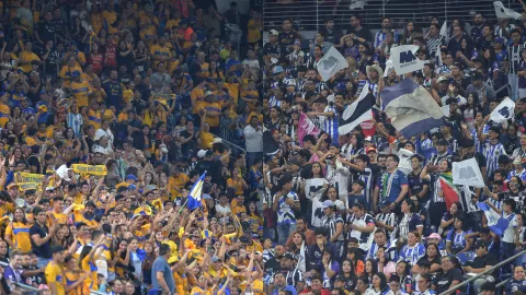 Tigres y Rayados tienen las aficiones más pasionales de México