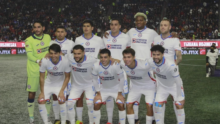 Foto oficial de Cruz Azul en Tijuana Jornada 1 Clausura 2023