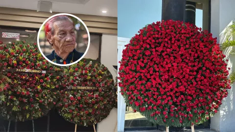 Coronas de flores de La Gilbertona