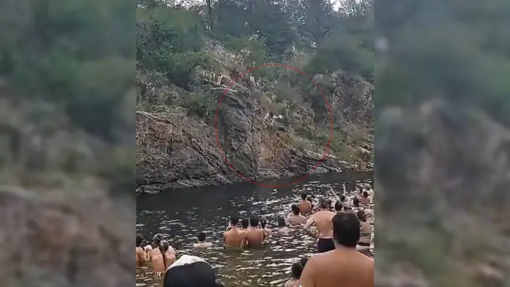Abuelo clavadista se hace viral por sus saltos, tiene 79 años (VIDEO)