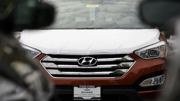 Un vehículo Hyundai Sonata en un concesionario Hyundai en Des Plaines, Illinois. Imagen, AP