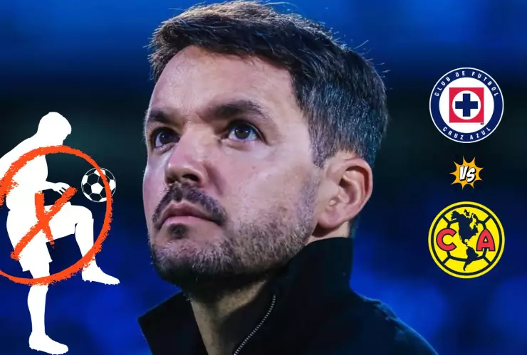 Nicolás Larcamón pierde a uno de sus pilares en Cruz Azul.