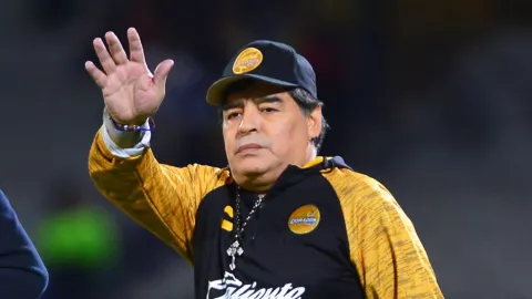 Maradona con los Dorados de Sinaloa