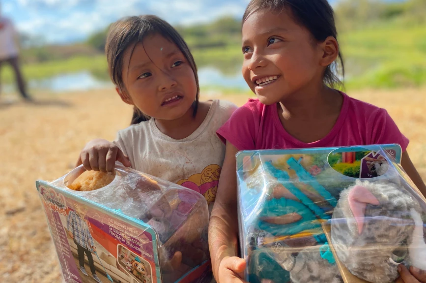 El Juguetón Azteca llenó a Chiapas con muchísimas sonrisas.