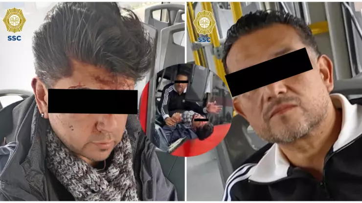 VIDEO: Usuarios del Metrobús CDMX pelean brutalmente hasta romper un vidrio