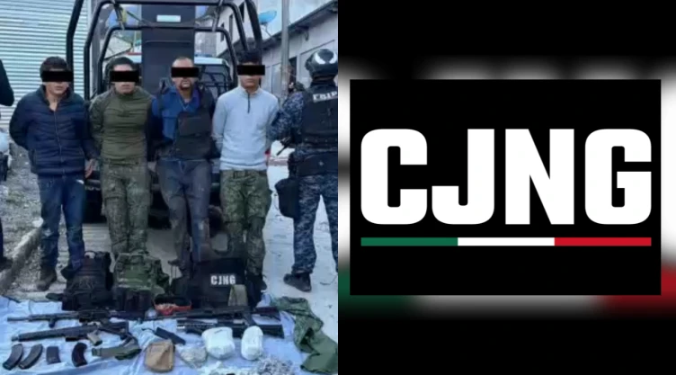 Caen otros cuatro integrantes del CJNG