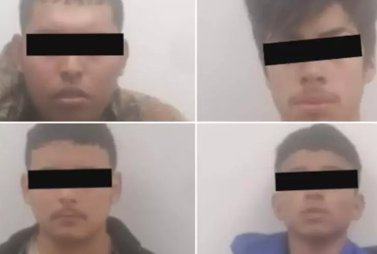 Delincuentes detenidos en operativo de Nuevo León
