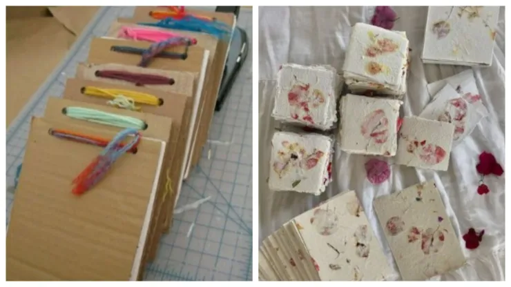 ideas reciclar papel