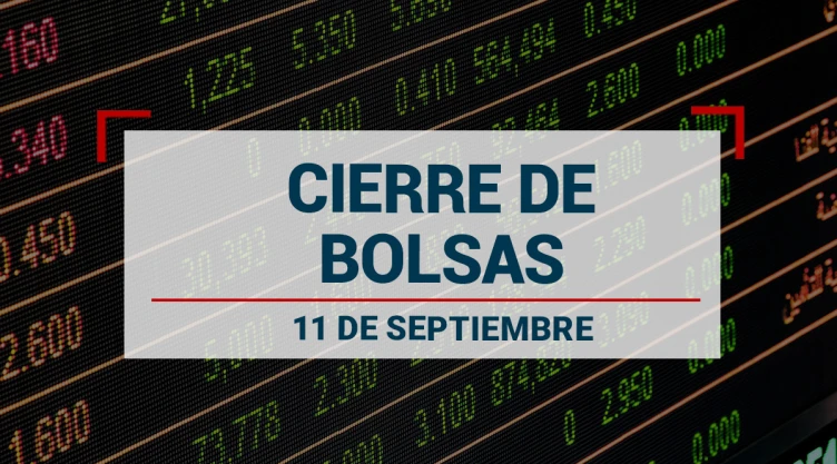 Cierre BMV y peso mexicano hoy 11 de septiembre 2024