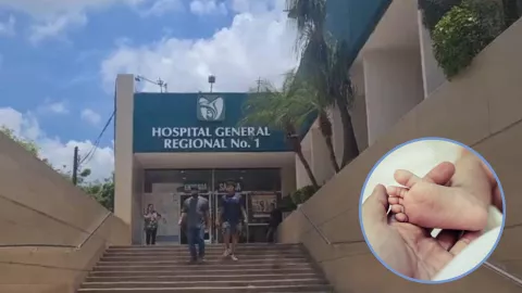 Bebé nacida en el IMSS