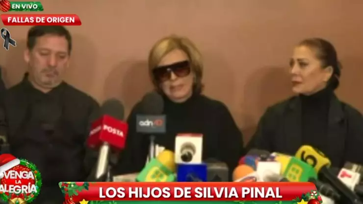 Hijos de Silvia Pinal rompen el silencio tras muerte de la Diva del Cine Mexicano