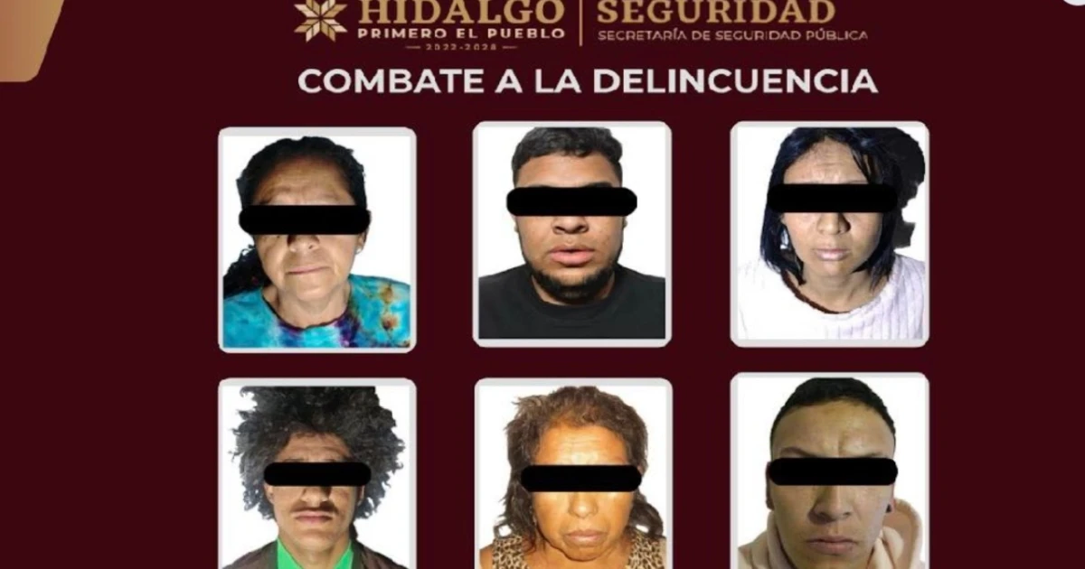 Operativo en Actopan desmantela red de préstamo ilegal 'gota a gota' con seis detenidos 1