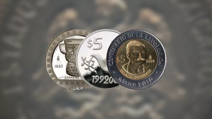 Pagan más de medio millón de pesos por peculiar moneda de 5 pesos; características.jpg
