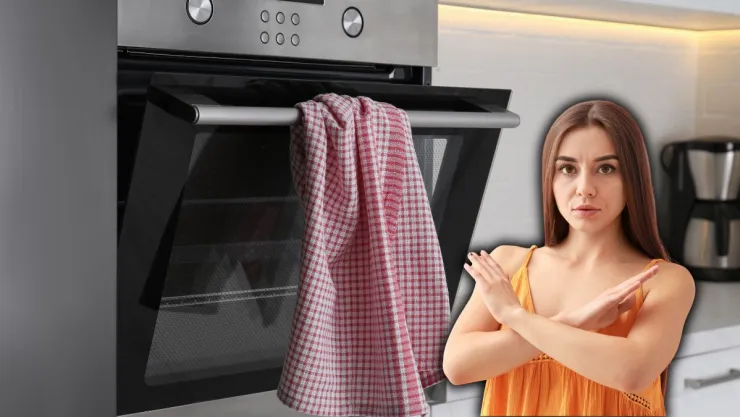 Los trapos de cocina en la puerta del horno no van más: cómo liberar la cubierta y ganar espacio