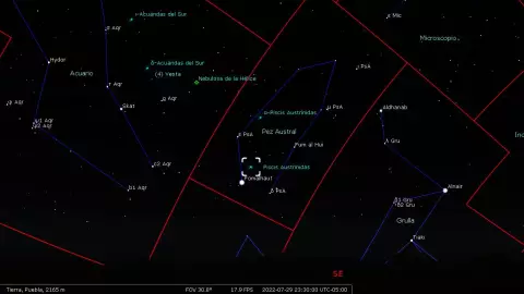 lluvias de estrellas Delta Acuáridas 2022