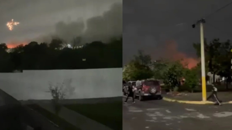 Así fue el MOMENTO de la EXPLOSIÓN de pirotécnica clandestina en Pesquería: Dos muertos, seis heridos y viviendas consumidas