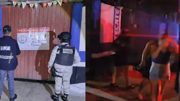 Rescatan nueve mujeres víctimas de trata y prostitución en bar de Benito Juárez