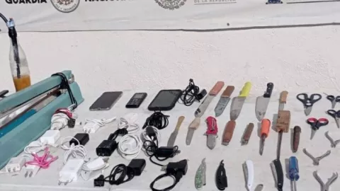 Lo asegurado en el Penal de Aguaruto