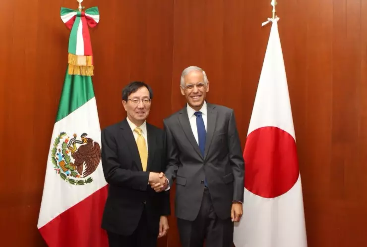 Acuerdan México y Japón fortalecer relación bilateral