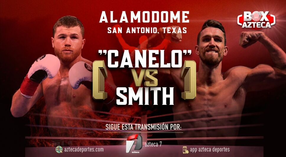 ‘Canelo’ Álvarez vs Callum Smith será en el Alamodome con acceso al público
