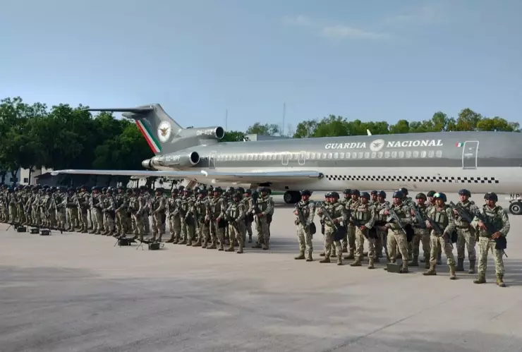 Refuerzan la seguridad en Sinaloa con la llegada de nuevos elementos militares