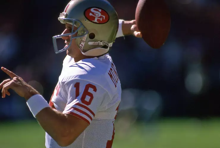 Joe Montana con San Francisco 49ers