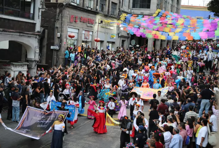 Desfile de catrinas Cuernavaca
