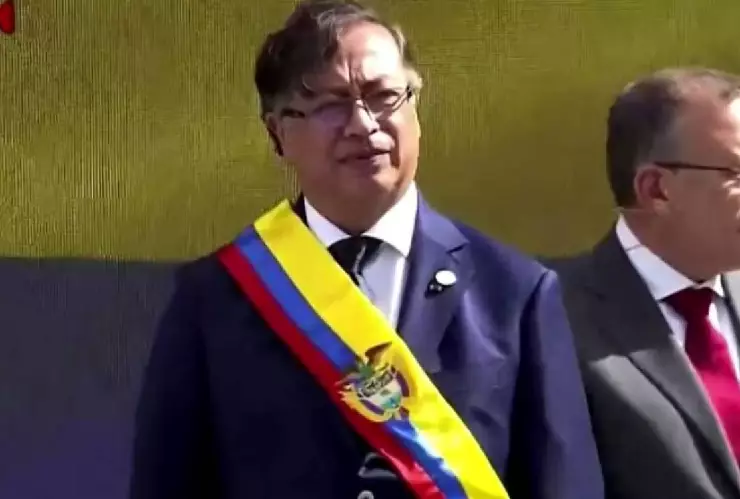 Gustavo Petro rinde protesta a la presidencia de Colombia