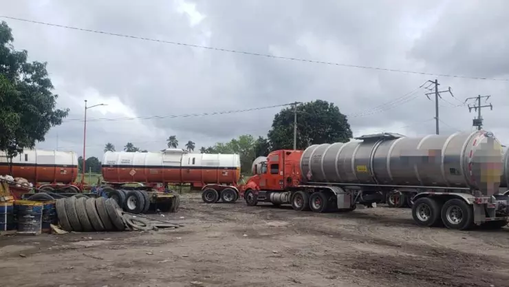 Decomisan combustibles