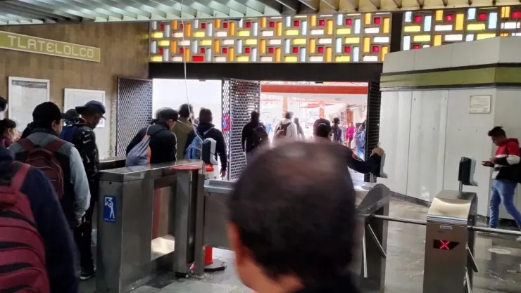 Metro Tlatelolco hoy 2 de octubre