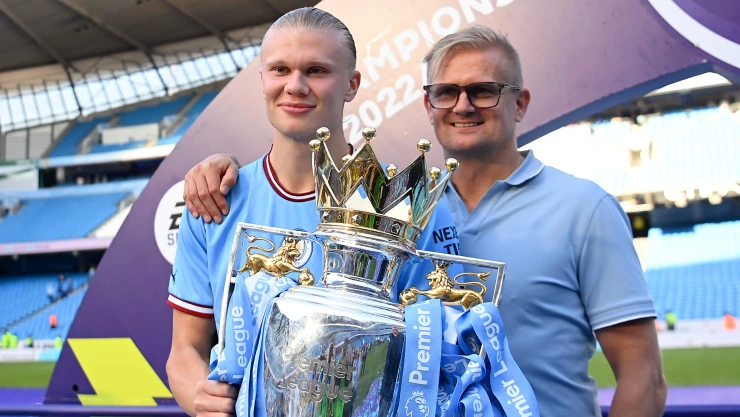 La regla de oro del papá de Erling Haaland para criar a un atleta de élite sin presionarlo ni quemarlo